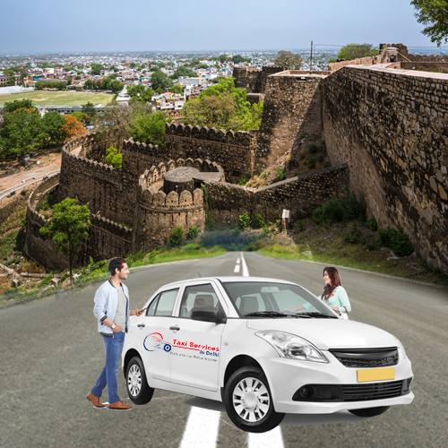 Delhi to Jhansi Taxi Service